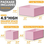 SpaceAid Drawer Organizer Clothes, 12 Pack Dresser Organizer Bins - Image 6