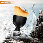 Car Interior Detailing Brush, Curved Design Car Cleaning Brush Dust Collectors - Image 5