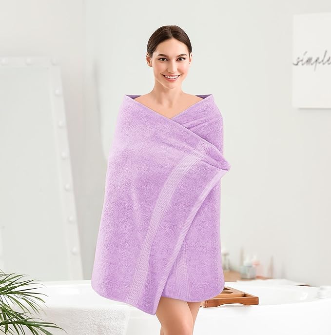Utopia Towels 4 Pack Premium Bath Towels Set, 100% Ring Spun Cotton 600GSM - Image 7