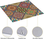 Mandala Colorful Kitchen Drying Mat Retro Microfiber Dish Drainer Mat - Image 5
