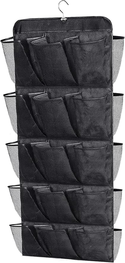 MISSLO 30 Large Pockets Dual Sided Hanging Shoe Rack by MISSLO