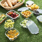 18 Pieces Glass Food Storage Containers - Image 6