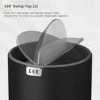 EKO Fandy 0.58 Gal/2.2L Mini Trash Can - Image 4