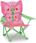 Melissa & Doug Bella Butterfly Child's Outdoor Chair (Frustration-Free Packaging) by MelissaDoug
