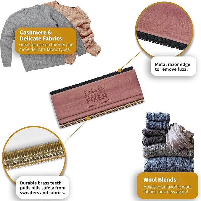 Cashmere Pill Remover Comb - Image 6