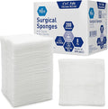 MED PRIDE Surgical Sponges 200 Pack 4'' x 4'', 8 ply -Gauze Pads Non sterile by MEDPRIDE