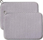 Dish Drying Mats for Kitchen Counter 2 Pack, Dish Drying Pads Absorbent by QualityGoodsWorldwideLLC