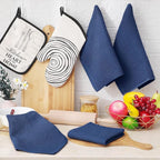 Homaxy 100% Cotton Waffle Weave Kitchen Dish Cloths, Ultra Soft Absorbent Quick - Image 6