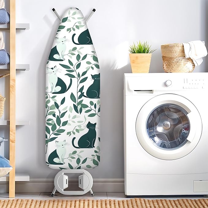 Floral Ironing Board Cover, Standard Size Cotton Iron Board Covers - Image 7