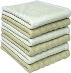 Bumble Premium Dish Cloths 13"x13" | 100% Natural Ring Spun Cotton | 400 GSM | by BumbleTowels