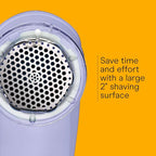 Conair Fabric Shaver and Lint Remover, Battery Operated Portable Fabric Shaver - Image 3