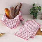 Homaxy Kitchen Towels and Dishcloths Set, 16 x 25 and 12 x 12 Inches, Super - Image 2