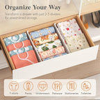 Lifewit 5" Tall 12 Pack Drawer Dividers, 30-47cm/11.5-18.5" Expandable Drawer - Image 10