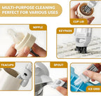 Cup Lid Cleaning Brush, 3 in 1 Cup Cleaner Brush New Multifunctional Lid - Image 6