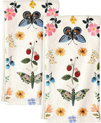 Flour Sack Kitchen Towels Set of 2-18x26 Cotton Dish Towels by MissAdola
