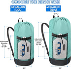 BALEINE 150L Laundry Bag Backpack, 900D Oxford Fabric Large Travel Laundry Bags - Image 3