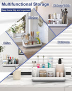 Bathroom Counter Organizer and Storage, 7 Slots Detachable Toothbrush Holders - Image 5