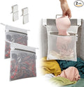 2Pcs Mesh Laundry Bags for Delicates w/Hooks, Hanging Durable Laundry Mesh Wash by Unknown