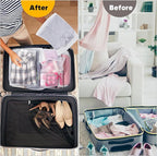 50Pcs 12x14 Inch Frosted Zipper Poly Bags - Image 3