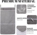 XL Hanging Laundry Hamper Bag, Door Hanging Hamper - Image 4