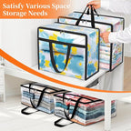 Clear Clothes Storage Bags, 8 Pack Closet Organizers and Under Bed Storage - Image 7