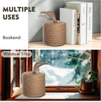 Rustic Jute Rope Door Stopper - Image 5