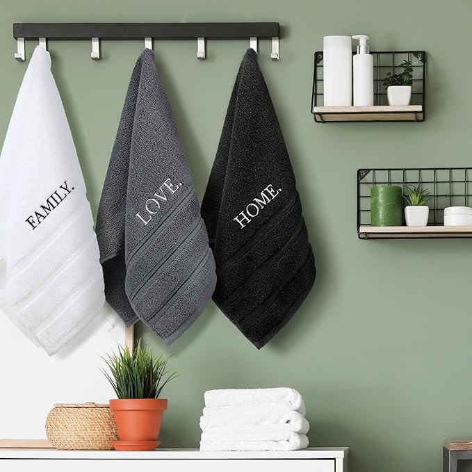 3 Pcs Farmhouse Decorative Hand Towels - Image 3