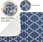 Super Absorbent Dish Drying Mat Microfiber Fast-Drying Dish Mat 16" x 18" - Image 2