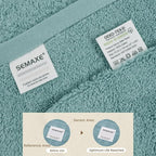 SEMAXE Bath Towel for Bathroom, 100% Cotton Towel - Image 3