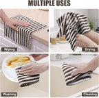 Homaxy 12 Pack Kitchen Dish Cloths, Ultra Soft and Absorbent Dish Towels - Image 4