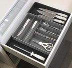 Simple Houseware Expandable Kitchen Drawer Flatware Organizer - Image 5