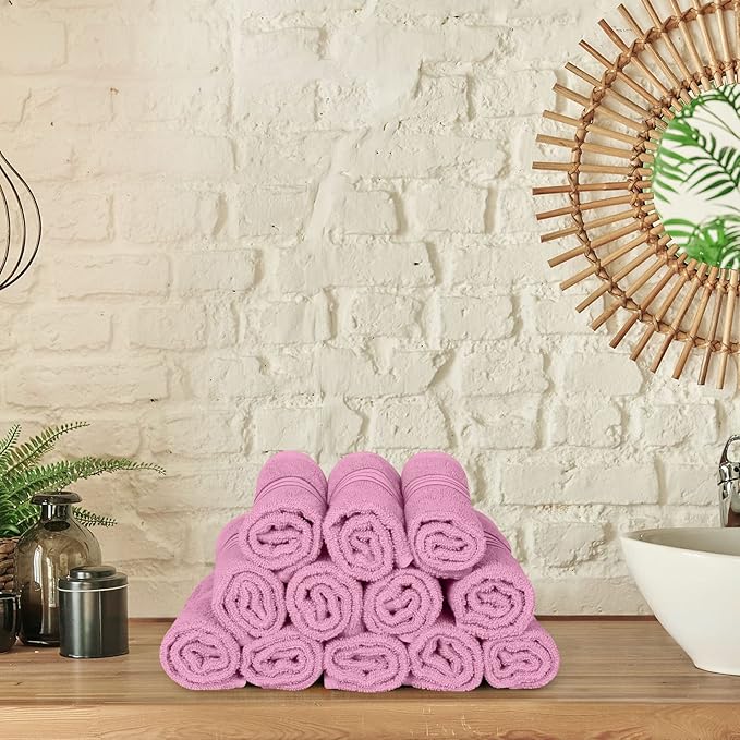 Utopia Towels Wash Cloths Set, 12 by 12 Inches, 100% Cotton Ring Spun, Highly - Image 5
