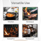 Casa Platino Heat Resistant Oven Mitts & Potholders, 4-Piece – Oven Mitts and - Image 7