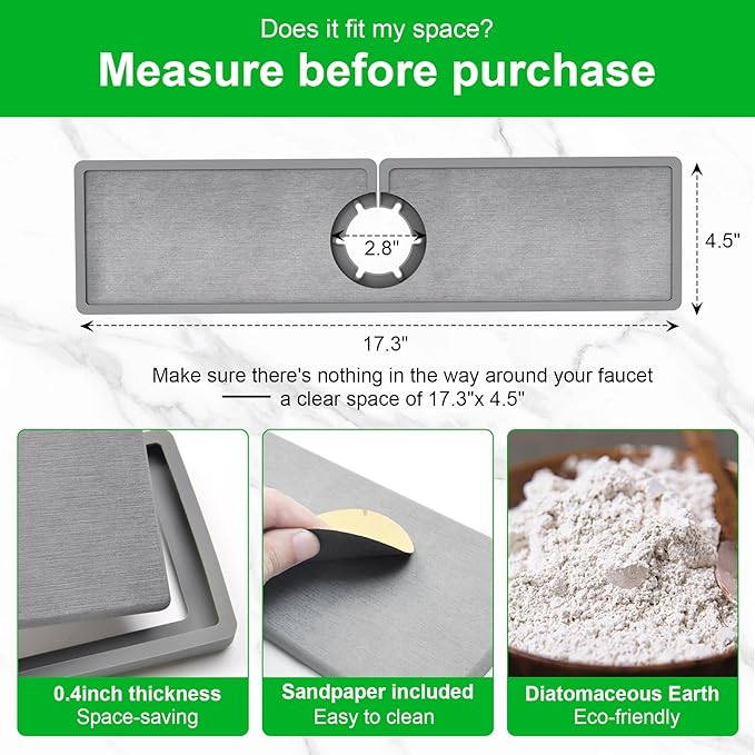 Gosmol Faucet Mat - Image 3