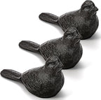 ZOOFOX 3 Pack Cast Iron Door Stopper, Decorative Door Stop, Heavy Duty Rustic by zoofox