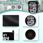 Let's Get Ready to Tumble Laundry Hamper Funny Text Laundry Basket - Image 4