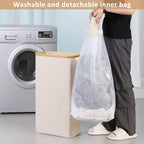 65L Slim Laundry Hamper, Narrow Laundry Basket - Image 5