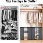 Clothes Storage Bags, 80L Large Capacity Containers - Image 4