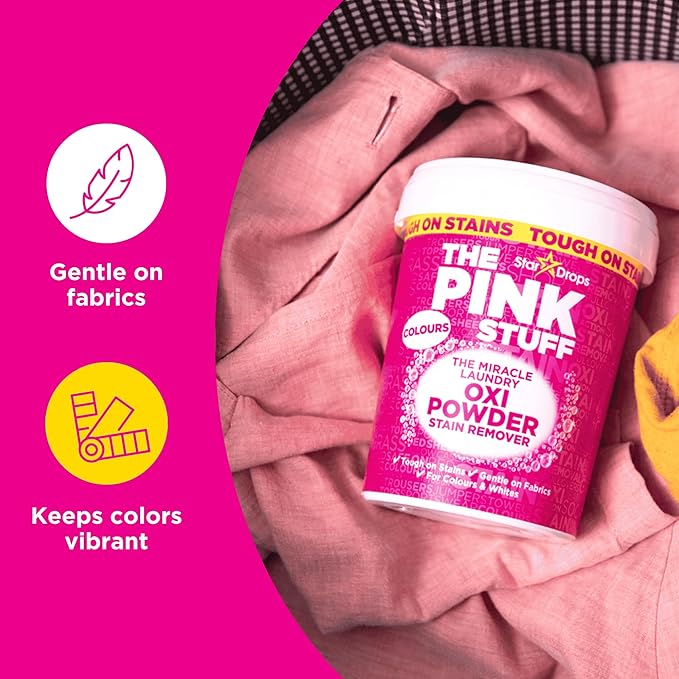 Stardrops The Pink Stuff Miracle Laundry Oxi Powder Stain Remover - Image 3