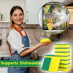 Sponges Kitchen 16 Count, Heavy Duty Scrub Sponges - Image 5
