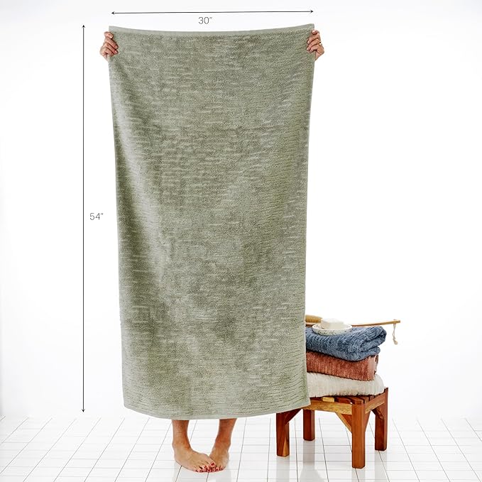 SKL Home CloudSoft/Bedford Floral 100% Cotton Luxury 4-Piece Towel Set - Image 8