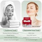 Christmas Style WOWOTEX Disposable Face Towel Biodegradable Large Dry Face - Image 3