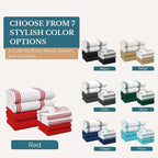 Casa Platino Dish Towels for Kitchen Drying Kitchen Towels – 8 Pc Durable - Image 7