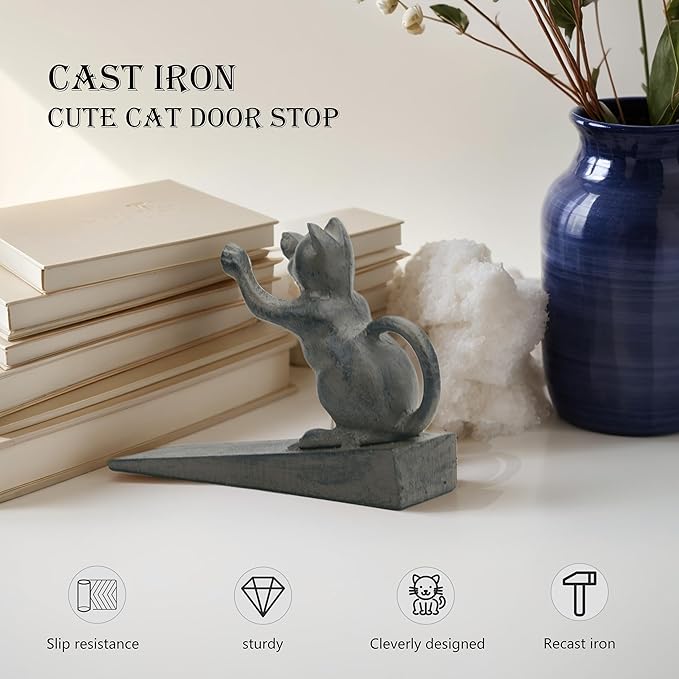 Cat-Shaped Door Stopper for Indoor Use - Image 7