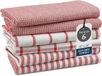 LANE LINEN 100% Cotton Kitchen Towels Set, Quick-Drying Dish Towels, Tea Towels by LaneLinen