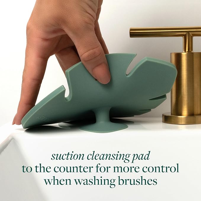 EcoTools Makeup Brush Cleansing Pad + Deep Clean Shampoo Bundle, Brush Cleaner - Image 8
