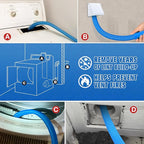 Sealegend Dryer Vent Cleaner Kit Vacuum Hose Attachment Compatible - Image 3