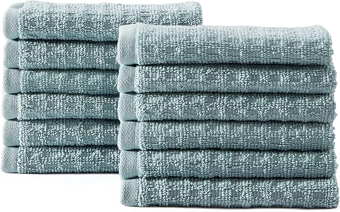Tommy Bahama- Washcloth Set, Highly Absorbent Cotton Bathroom Decor, Low - Image 5