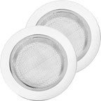 2PCS Kitchen Sink Strainer-Stainless Steel Mesh Drain Strainer, Large Wide Rim - Image 7