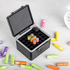 JJC AA Battery Case for 28x AA, AA Battery Storage Case - Image 9